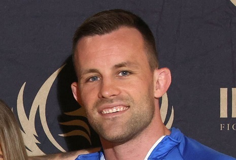 James David Gray, professional MMA fighter and leadership coach, in commanding presence